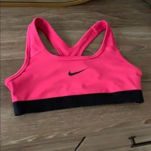 Pink Nike Sports Bra